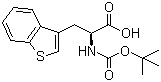 Boc-L-3-Benzothienylalanine molecular structure (CAS 154902-51-9)