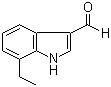 7-Ethylindole-3-carboxaldehyde molecular structure (CAS 154989-45-4)