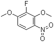 2-Fluoro-1,3-dimethoxy-4-nitrobenzene molecular structure (CAS 155020-44-3)