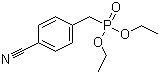 (4-氰基苄基)亚磷酸二乙酯分子结构 (CAS 1552-41-6)