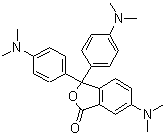 结晶紫内酯分子结构 (CAS 1552-42-7)
