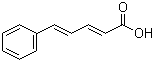 5-苯基-2,4-戊二烯酸分子结构 (CAS 1552-94-9)