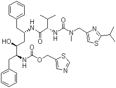 Ritonavir molecular structure (CAS 155213-67-5)
