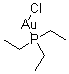 结构式 CAS# 15529-90-5, 三乙基膦氯化金