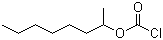 2-Octyl chloroformate molecular structure (CAS 15586-11-5)