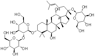 越南参皂苷 R4分子结构 (CAS 156009-80-2)