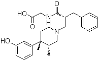 Alvimopan molecular structure (CAS 156053-89-3)