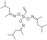 乙烯三(甲基异丁基甲酮肟)硅烷分子结构 (CAS 156145-64-1)