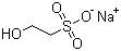 结构式 CAS# 1562-00-1, 羟乙基磺酸钠; 2-羟基乙二磺酸钠