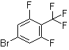 3,5-二氟-4-三氟甲基溴苯分子结构 (CAS 156243-64-0)