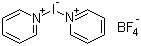 双(吡啶)四氟硼化碘分子结构 (CAS 15656-28-7)
