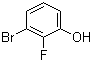 3-Bromo-2-fluorophenol molecular structure (CAS 156682-53-0)