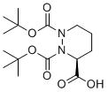 (S)-Tetrahydropyridazine-1,2,3-tricarboxylic acid 1,2-di-tert-butyl ester molecular structure (CAS 156699-39-7)