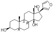 Rostafuroxin分子结构 (CAS 156722-18-8)