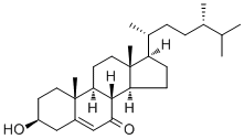 3beta-Hydroxyergost-5-en-7-one molecular structure (CAS 156767-69-0)