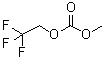 甲基 2,2,2-三氟乙基碳酸酯分子结构 (CAS 156783-95-8)