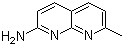 2-氨基-7-甲基-1,8-萘啶分子结构 (CAS 1568-93-0)