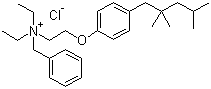 苯氯苄铵分子结构 (CAS 15687-40-8)