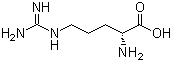 结构式 CAS# 157-06-2, D-精氨酸; D-2-氨基-5-胍基戊酸