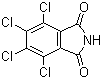 4,5,6,7-四氯邻苯二甲酰亚胺分子结构 (CAS 1571-13-7)