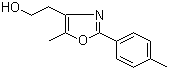 2-[5-甲基-2-(4-甲基苯基)-1,3-恶唑-4-基]乙醇分子结构 (CAS 157169-71-6)