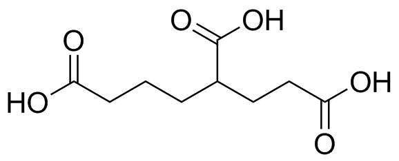 Hexane-1,3,6-tricarboxylic acid molecular structure (CAS 1572-40-3)