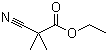 2-氰基-2-甲基丙酸乙酯分子结构 (CAS 1572-98-1)