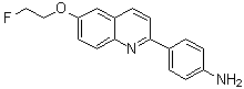 4-[6-(2-氟乙氧基)-2-喹啉基]苯胺分子结构 (CAS 1573029-17-0)