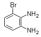 3-溴-1,2-苯二胺分子结构 (CAS 1575-36-6)
