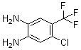 3,4-Diamino-6-chlorobenzotrifluoride molecular structure (CAS 157590-59-5)