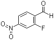 结构式 CAS# 157701-72-9, 2-氟-4-硝基苯甲醛