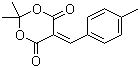 2,2-Propanediol cyclic (p-methylbenzylidene)malonate molecular structure (CAS 15795-51-4)