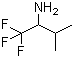 1,1,1-三氟-3-甲基丁-2-胺分子结构 (CAS 1582-18-9)