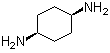 结构式 CAS# 15827-56-2, 顺式-1,4-环己烷二胺