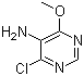 4-甲氧基-5-氨基-6-氯嘧啶分子结构 (CAS 15846-19-2)