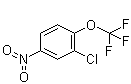 2-氯-4-硝基-1-(三氟甲氧基)苯分子结构 (CAS 158579-81-8)