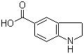 Indoline-5-carboxylic acid molecular structure (CAS 15861-30-0)