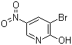 3-溴-5-硝基-2-羟基吡啶分子结构 (CAS 15862-33-6)