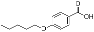 4-正戊氧基苯甲酸分子结构 (CAS 15872-41-0)
