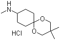 4-(Methylamino)cyclohexanone 2,2-dimethyltrimethylene ketal hydrochloride molecular structure (CAS 158747-10-5)