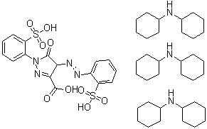 溶剂黄 15分子结构 (CAS 15876-56-9)