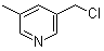3-(Chloromethyl)-5-methylpyridine molecular structure (CAS 158876-83-6)