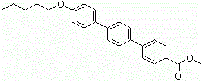 4''-(Pentyloxy)-[1,1':4',1''-terphenyl]-4-carboxylic acid methyl ester molecular structure (CAS 158937-30-5)