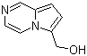 Pyrrolo[1,2-a]pyrazine-6-methanol molecular structure (CAS 158945-88-1)