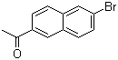 2-Acetyl-6-bromonaphthalene molecular structure (CAS 1590-25-6)