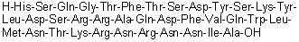 结构式 CAS# 159002-68-3, Oxyntomodulin (rat)