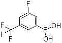 5-Fluoro-3-trifluoromethylbenzeneboronic acid molecular structure (CAS 159020-59-4)