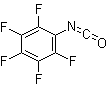 Pentafluorophenyl isocyanate molecular structure (CAS 1591-95-3)