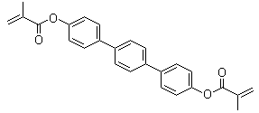 [1,1':4',1''-三联苯]-4,4''-二基二异丁烯酸酯分子结构 (CAS 159174-04-6)