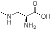 3-(N-甲基氨基)-L-丙氨酸分子结构 (CAS 15920-93-1)